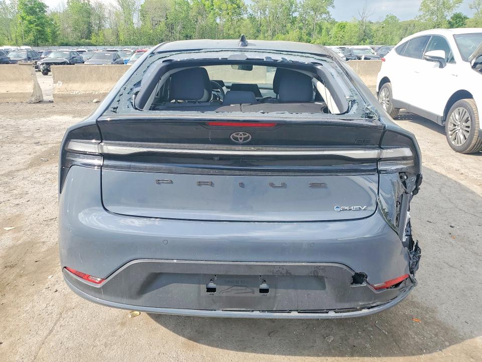 2026 Toyota Prius plug-in VIN JTDACACU4T3058194 COPART salvage auction — INTERIOR BURN, Ny - Mv907A-Parts Only, sold $5,600 on 2026-07-30 (photo 6)