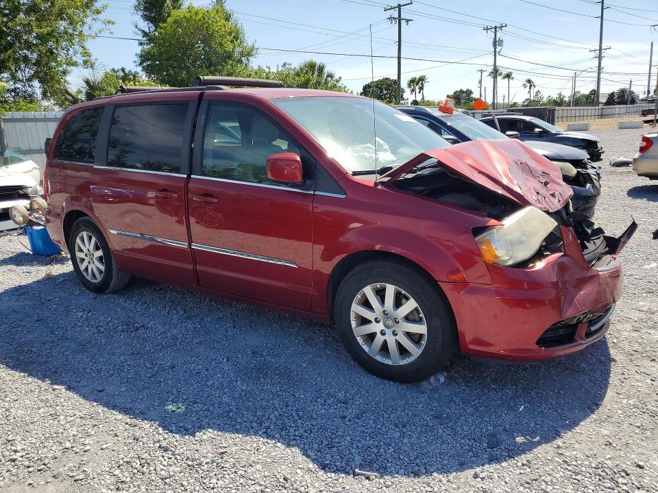 2014 Chrysler Town & country VIN 2C4RC1BG6ER396317 COPART salvage auction — FRONT END, Mi - Cert Of Title-Salvage Vehicle, sold $1,200 on 2026-07-06 (photo 4)