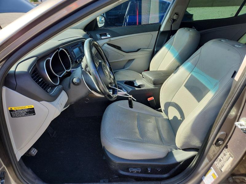 2015 Kia Optima VIN 5XXGN4A70FG361867 COPART salvage auction — REAR END, Ca - Salvage Certificate, sold $1,000 on 2026-07-15 (photo 7)