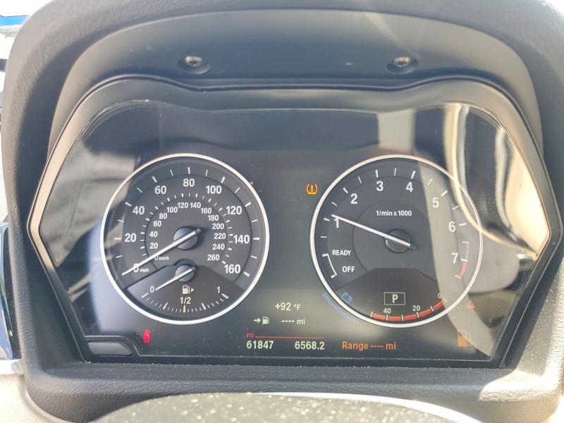 2016 BMW X1 VIN WBXHT3C36G5E53513 COPART salvage auction — FRONT END, Tx - Salvage Vehicle Title, sold $3,050 on 2026-07-06 (photo 9)