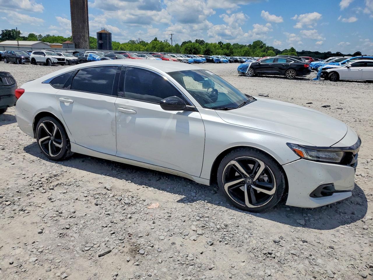2022 Honda Accord VIN 1HGCV1F37NA101156 COPART salvage auction — Front End, AL - CERT OF TITLE-SALVAGE TITLE, sold $7,100 on 2026-06-25 (photo 4)