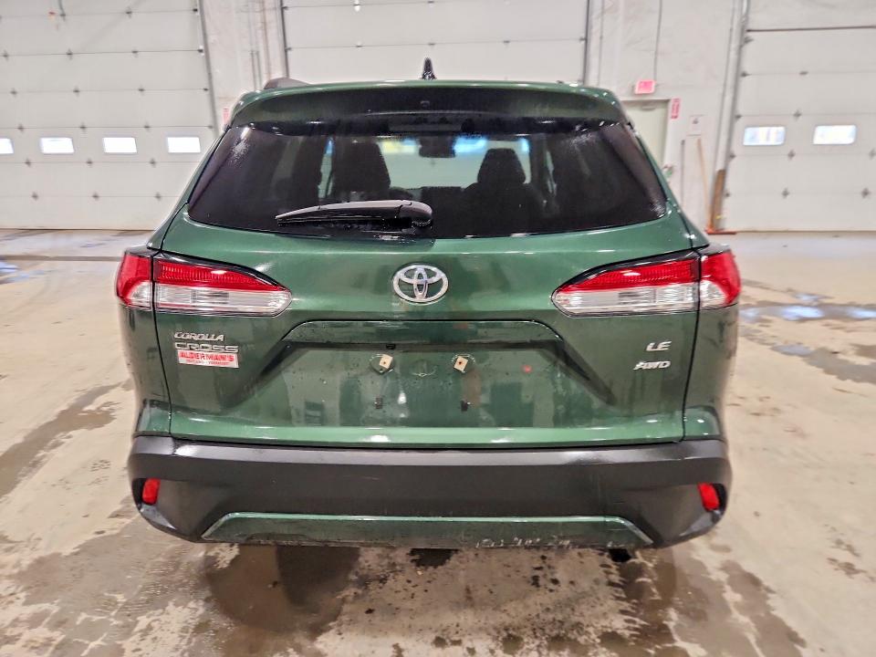 2025 Toyota VIN 7MUBAABG1SV122829 COPART salvage auction — FRONT END, Vt - Cert Of Title-Salvage Vehicle, sold $8,300 on 2026-07-20 (photo 6)