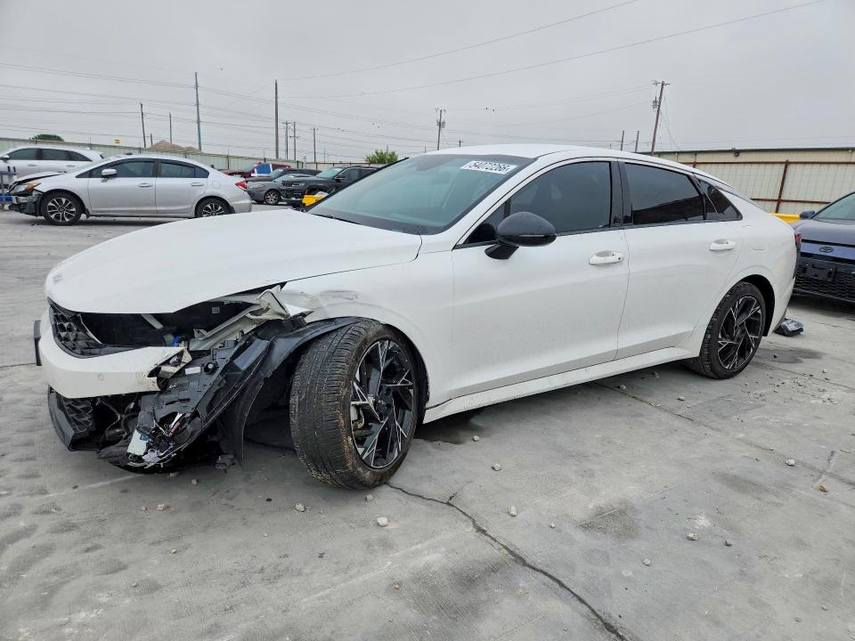 2025 Kia VIN KNAG64J7XS5340016 COPART salvage auction — FRONT END, Tx - Certificate Of Title, sold $175 on 2026-07-28 (photo 1)