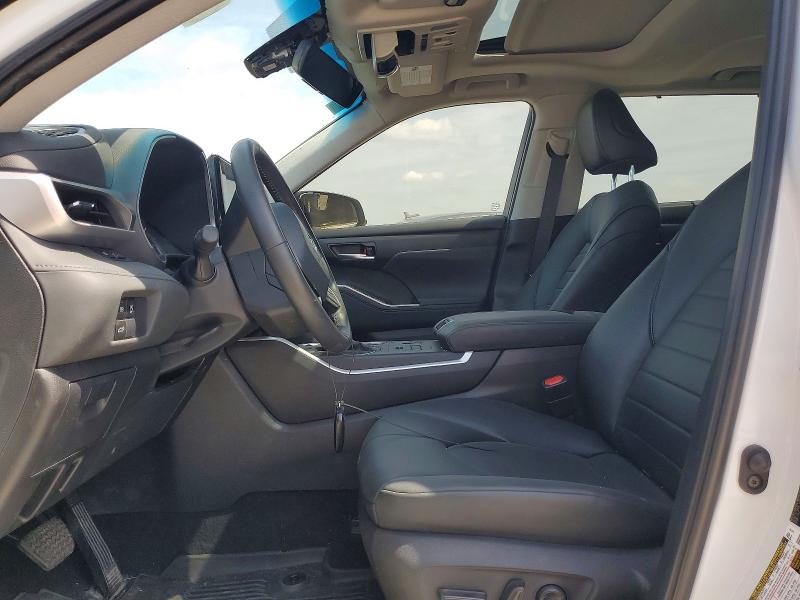 2024 Toyota Highlander VIN 5TDKDRBH5RS547361 COPART salvage auction — FRONT END, Ks - Cert Of Title-Salvage, sold $12,700 on 2026-07-17 (photo 7)
