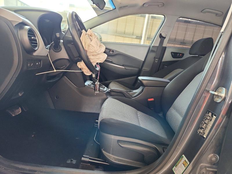 2021 Hyundai Kona VIN KM8K22AA2MU694240 COPART salvage auction — FRONT END, Fl - Cert Of Title Slvg Rebuildable, sold $3,350 on 2026-07-22 (photo 7)