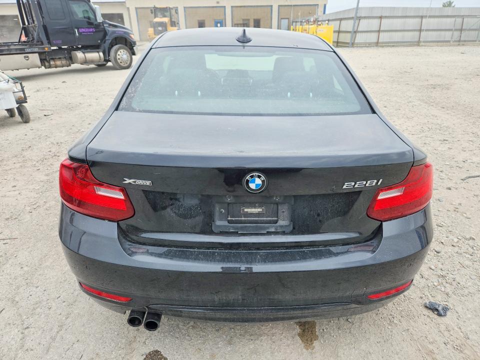 2016 BMW 2er VIN WBA1G9C51GV726651 COPART salvage auction — FRONT END, In - Cert Of Title-Salvage Title, sold $2,700 on 2026-07-17 (photo 6)