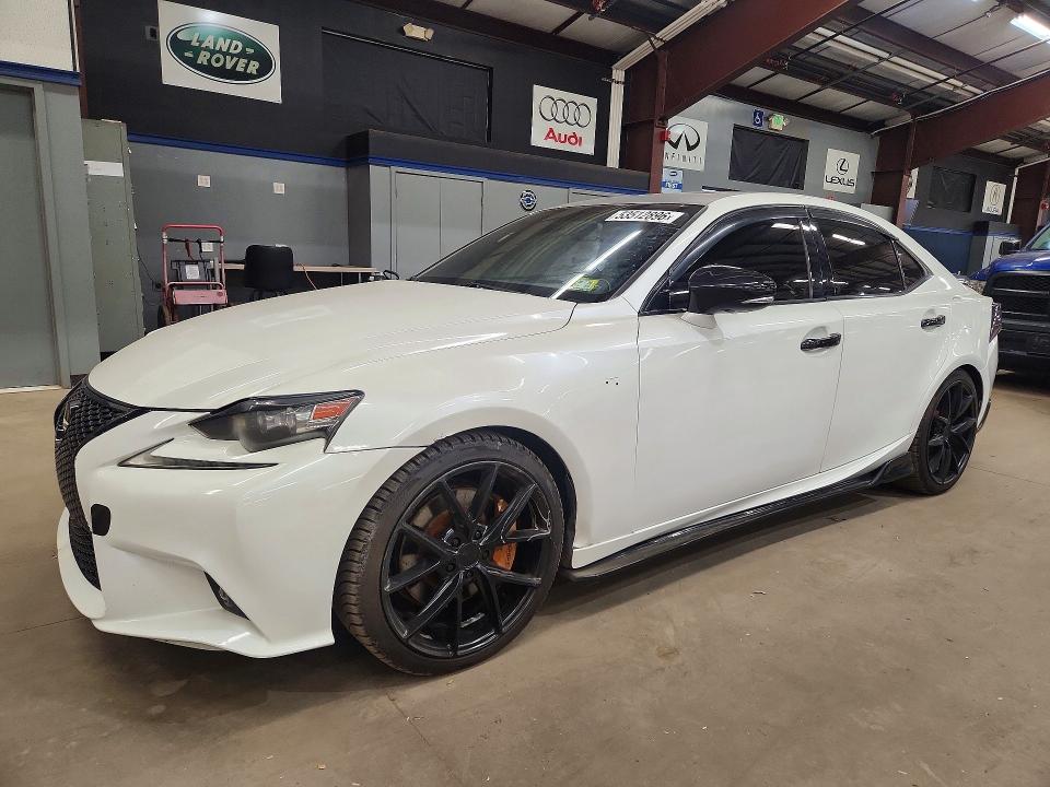 2014 Lexus Is VIN JTHCE1D24E5005131 COPART salvage auction — MINOR DENT/SCRATCHES, Vt - Flood Salvage (P), sold $5,900 on 2026-07-27 (photo 1)