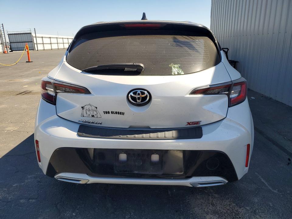 2021 Toyota Corolla VIN JTNC4MBE1M3136543 COPART salvage auction — FRONT END, Ca - Salvage Certificate, sold $2,750 on 2026-07-09 (photo 6)