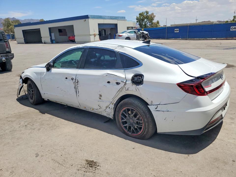 2020 Hyundai Sonata VIN 5NPEG4JA7LH020205 COPART salvage auction — ROLLOVER, Tx - Salvage Vehicle Title, sold $1,700 on 2026-07-17 (photo 2)