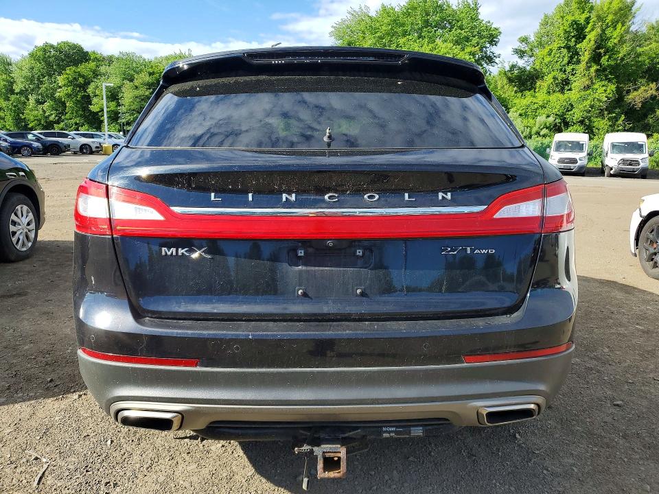 2017 Lincoln Mkx VIN 2LMPJ8LP1HBL29397 COPART salvage auction — FRONT END, Ma - Certificate Of Title, sold $2,900 on 2026-07-10 (photo 6)