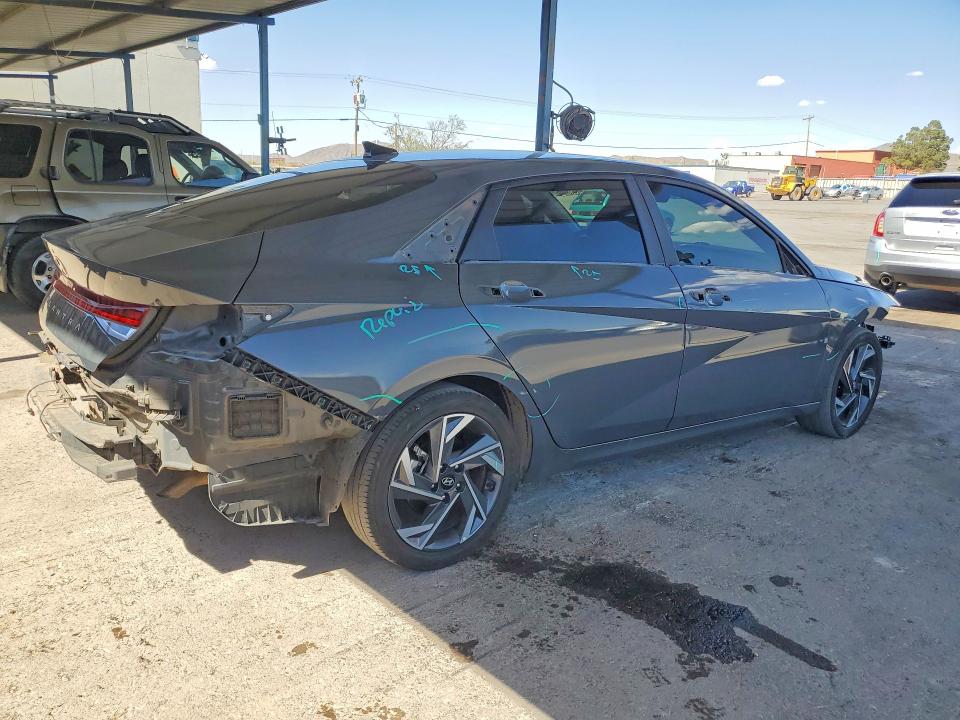 2024 Hyundai Elantra VIN KMHLS4DG6RU758951 COPART salvage auction — FRONT END, NM - CERT OF TITLE-SALVAGE, sold $4,700 on 2026-07-24 (photo 3)