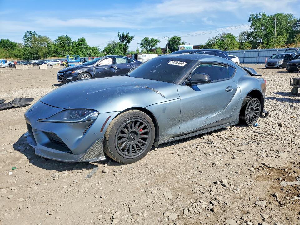 2020 Toyota Supra VIN WZ1DB4C05LW027552 COPART salvage auction — REAR END, Il - Salvage Certificate, sold $14,000 on 2026-07-10 (photo 1)