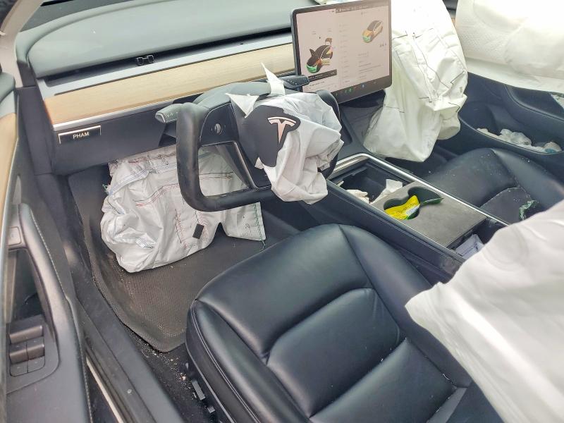 2021 Tesla Model 3 VIN 5YJ3E1EC6MF044809 COPART salvage auction — FRONT END, Fl - Certificate Of Destruction, sold $3,700 on 2026-07-23 (photo 8)