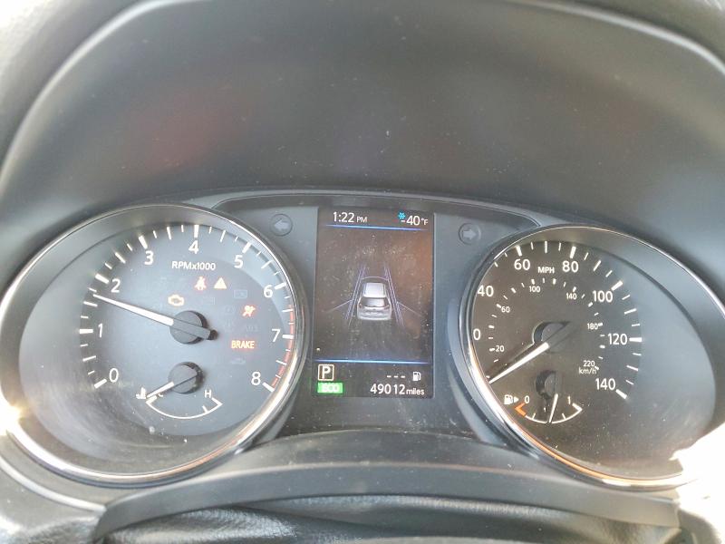 2020 Nissan Rogue VIN JN8AT2MTXLW032410 COPART salvage auction — FRONT END, Ca - Salvage Certificate, sold $2,100 on 2026-07-08 (photo 9)