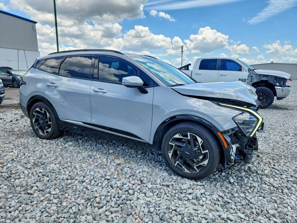 2024 Kia Sportage VIN 5XYK53DFXRG191587 COPART salvage auction — FRONT END, Fl - Cert Of Title Slvg Rebuildable, sold $2,800 on 2026-07-27 (photo 4)