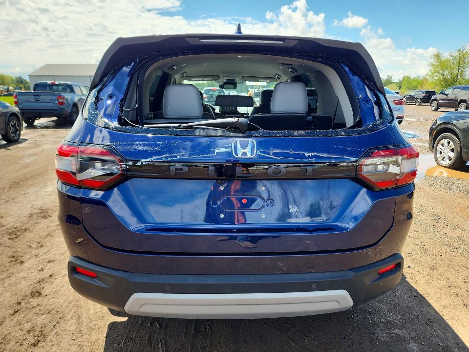 2025 Honda VIN 5FNYG2H43SB006431 COPART salvage auction — HAIL, Oh - Cert Of Title-Salvage, sold $20,900 on 2026-07-02 (photo 6)