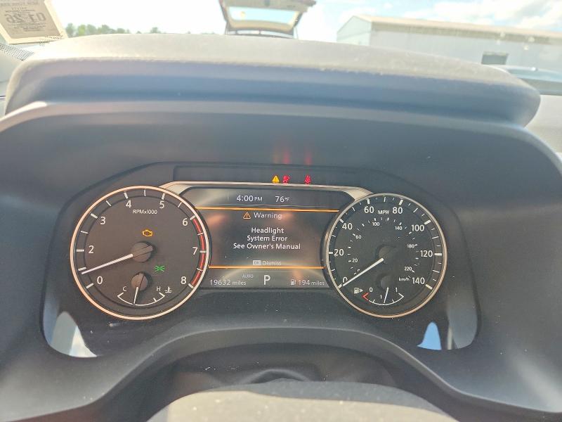 2025 Nissan Rogue VIN JN8BT3BB5SW144454 COPART salvage auction — FRONT END, Nj - Cert Of Title-Salvage, sold $3,750 on 2026-07-15 (photo 9)