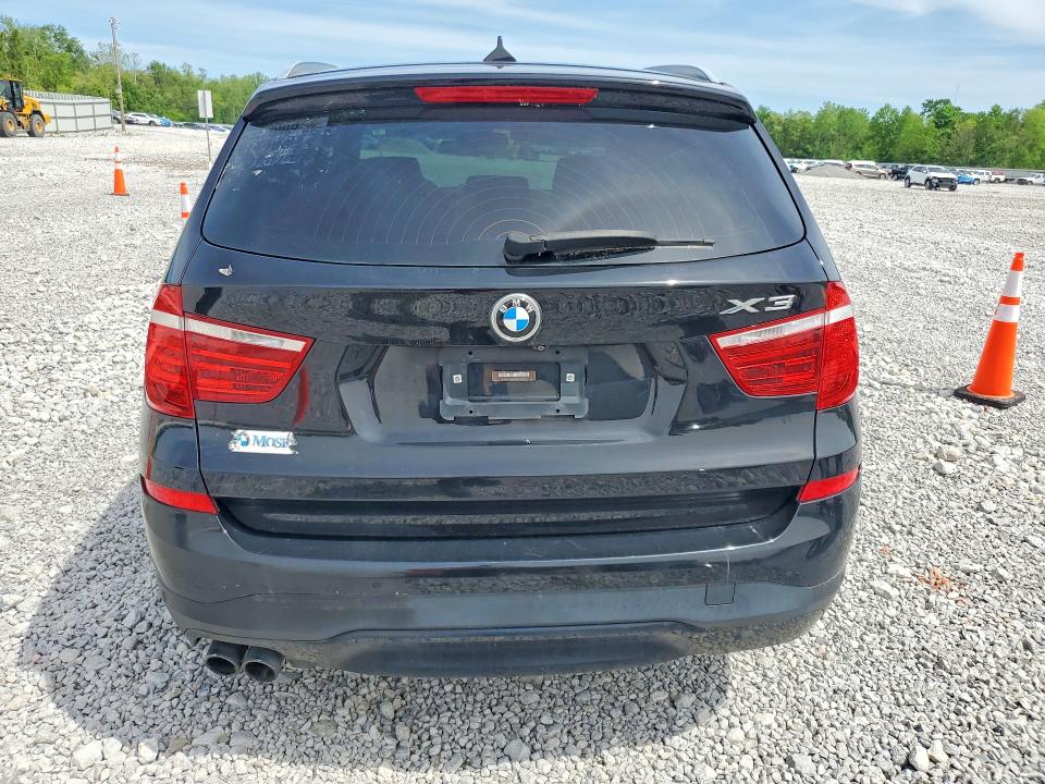 2017 BMW X3 VIN 5UXWX9C53H0T06752 COPART salvage auction — MECHANICAL, Oh - Certificate Of Title (P), sold $4,700 on 2026-07-09 (photo 6)
