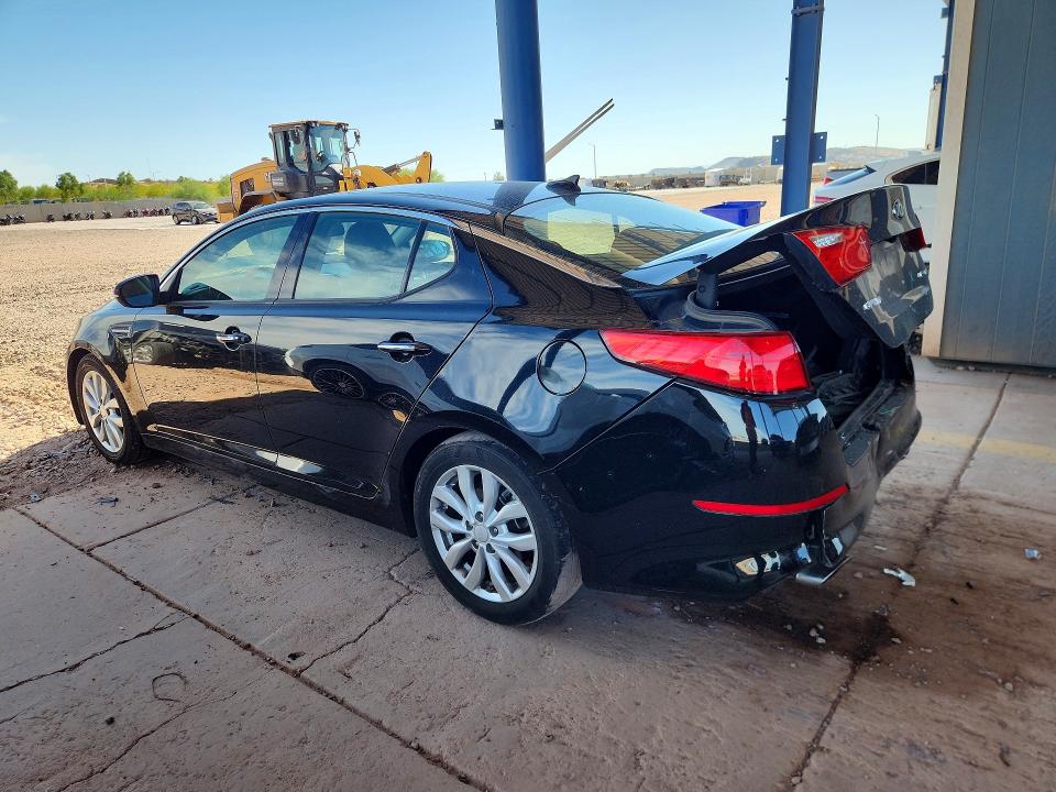 2015 Kia Optima VIN 5XXGN4A77FG512932 COPART salvage auction — REAR END, Az -, sold $2,300 on 2026-07-16 (photo 2)