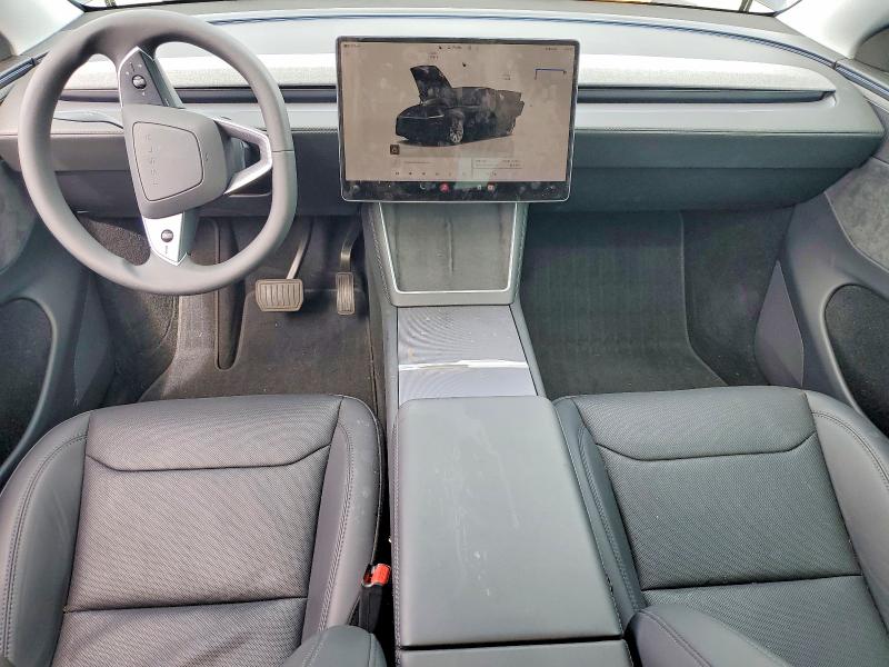 2026 Tesla Model y VIN 7SAYGDEE6TF567123 COPART salvage auction — REAR END, Or - Salvage Title Certificate, sold $18,100 on 2026-07-13 (photo 8)