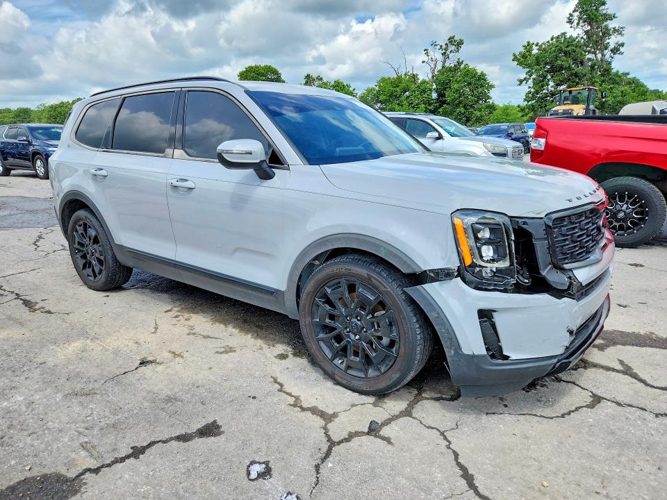 2021 Kia Telluride VIN 5XYP3DHC7MG169640 COPART salvage auction — FRONT END, Co - Public - Salvage Title, sold $8,900 on 2026-07-08 (photo 4)
