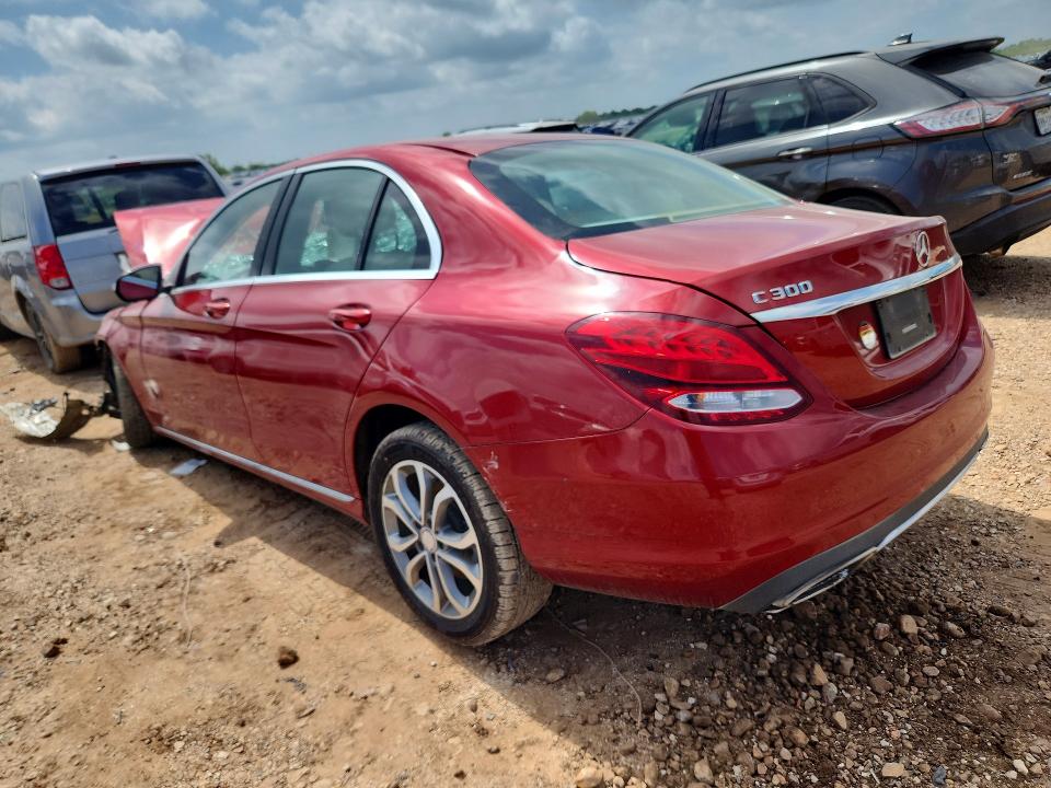 2016 Mercedes-benz C-klasse VIN 55SWF4JB3GU142093 COPART salvage auction — FRONT END, Va - Cert Of Title - Salvage, sold $625 on 2026-07-23 (photo 2)