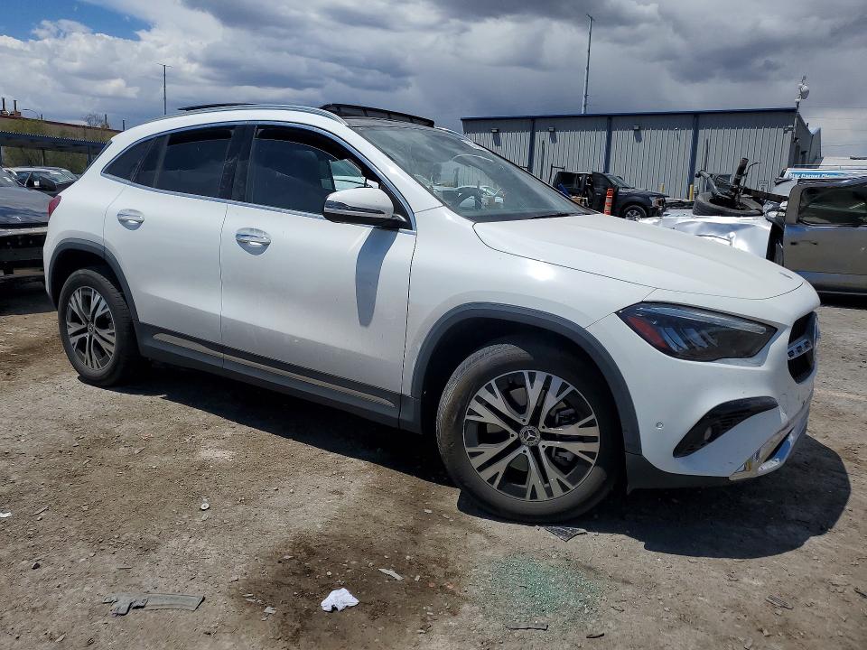 2024 Mercedes-benz Gla-klasse VIN W1N4N4GB6RJ576239 COPART salvage auction — FRONT END, Nv - Salvage Title, sold $5,900 on 2026-07-28 (photo 4)