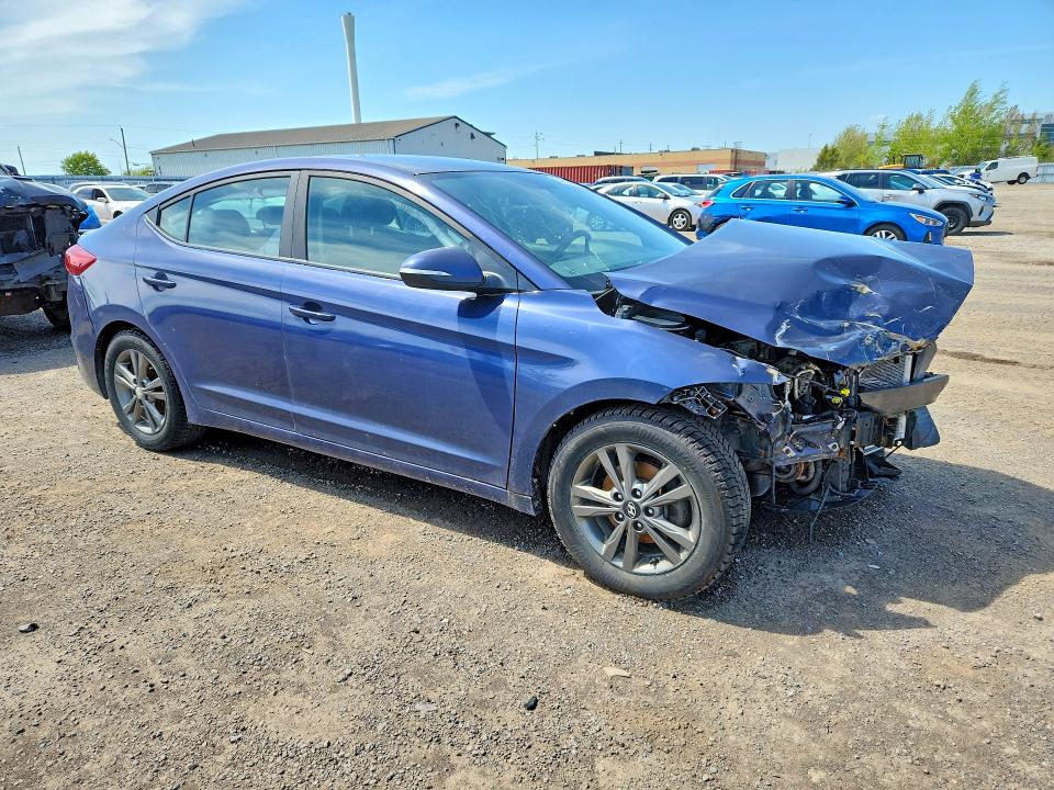 2017 Hyundai Elantra VIN KMHD84LF7HU253608 COPART salvage auction — FRONT END, ON - BILL OF SALE - PARTS ONLY, sold $200 on 2026-07-21 (photo 4)