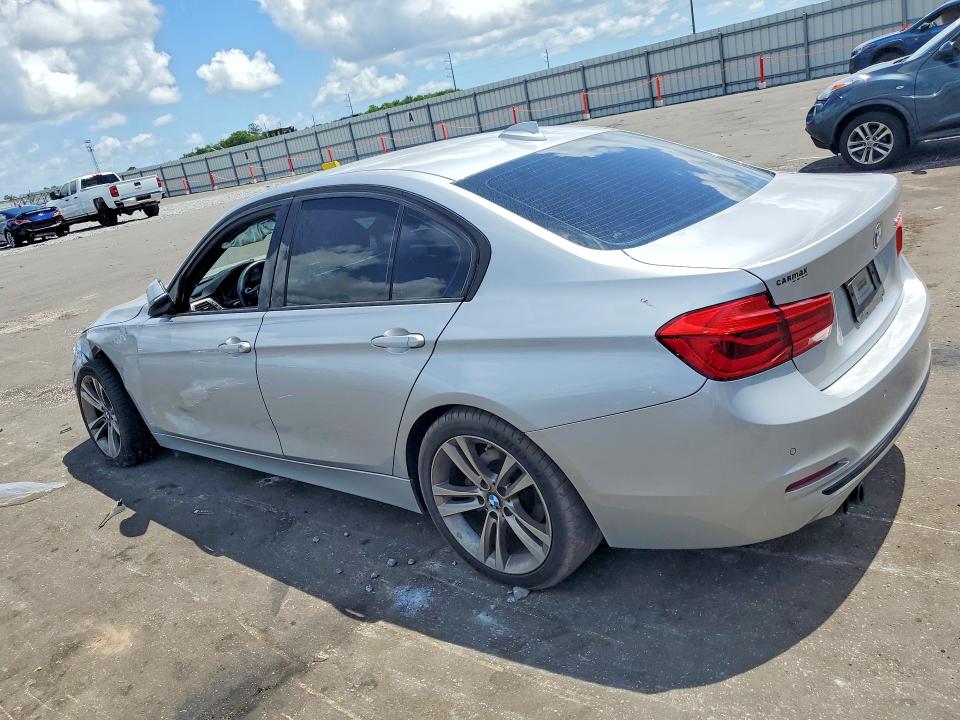 2016 BMW 3er VIN WBA8E9G56GNT85259 COPART salvage auction — FRONT END, Fl - Cert Of Title Slvg Rebuildable, sold $1,650 on 2026-07-15 (photo 2)