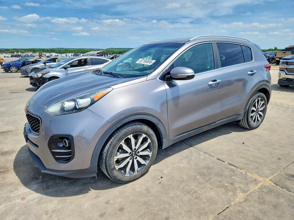 2018 Kia VIN KNDPN3AC6J7413026 COPART salvage auction — HAIL, Tx - Certificate Of Title, sold $500 on 2026-07-09 (photo 1)
