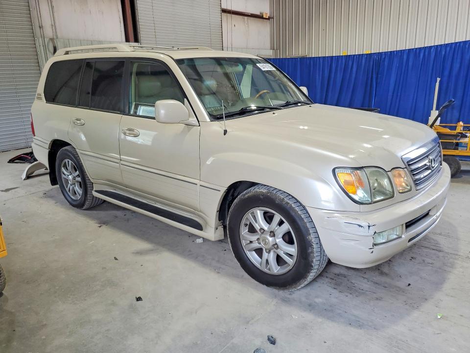 2004 Lexus Lx 470 VIN JTJHT00W643546804 COPART salvage auction — FRONT END, Wv - Certificate Of Title (P), sold $7,000 on 2026-07-30 (photo 4)