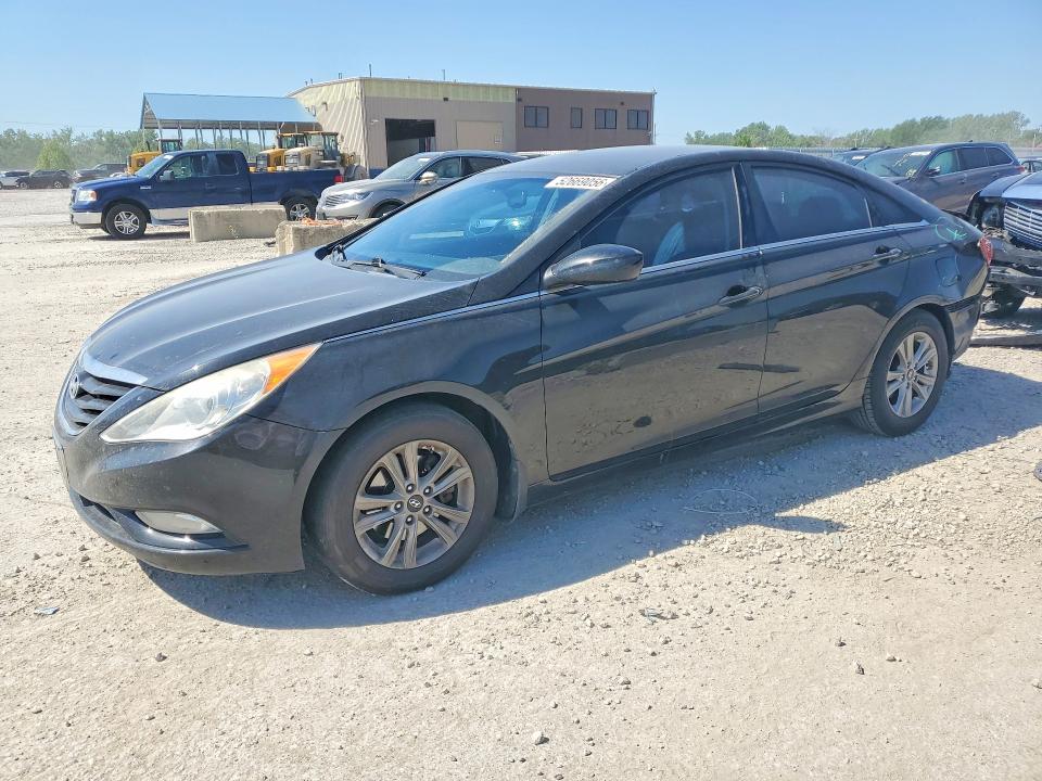 2013 Hyundai Sonata VIN 5NPEB4AC5DH790145 COPART salvage auction — REAR END, Ks - Cert Of Title-Salvage, sold $500 on 2026-07-23 (photo 1)