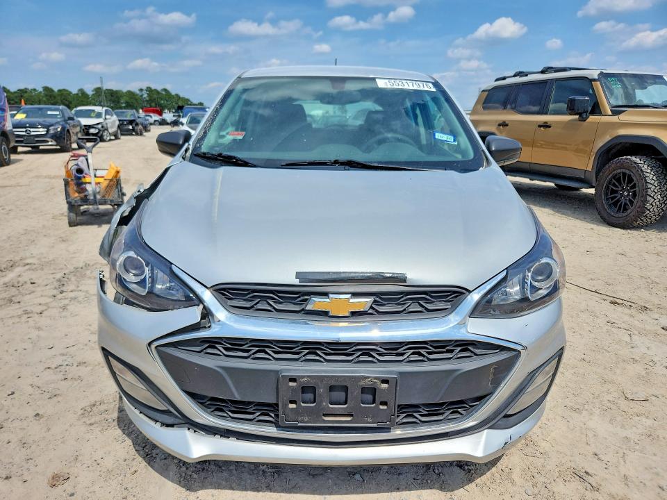 2020 Chevrolet Spark VIN KL8CB6SAXLC474954 COPART salvage auction — FRONT END, Tx - Salvage Vehicle Title, sold $2,650 on 2026-07-03 (photo 5)