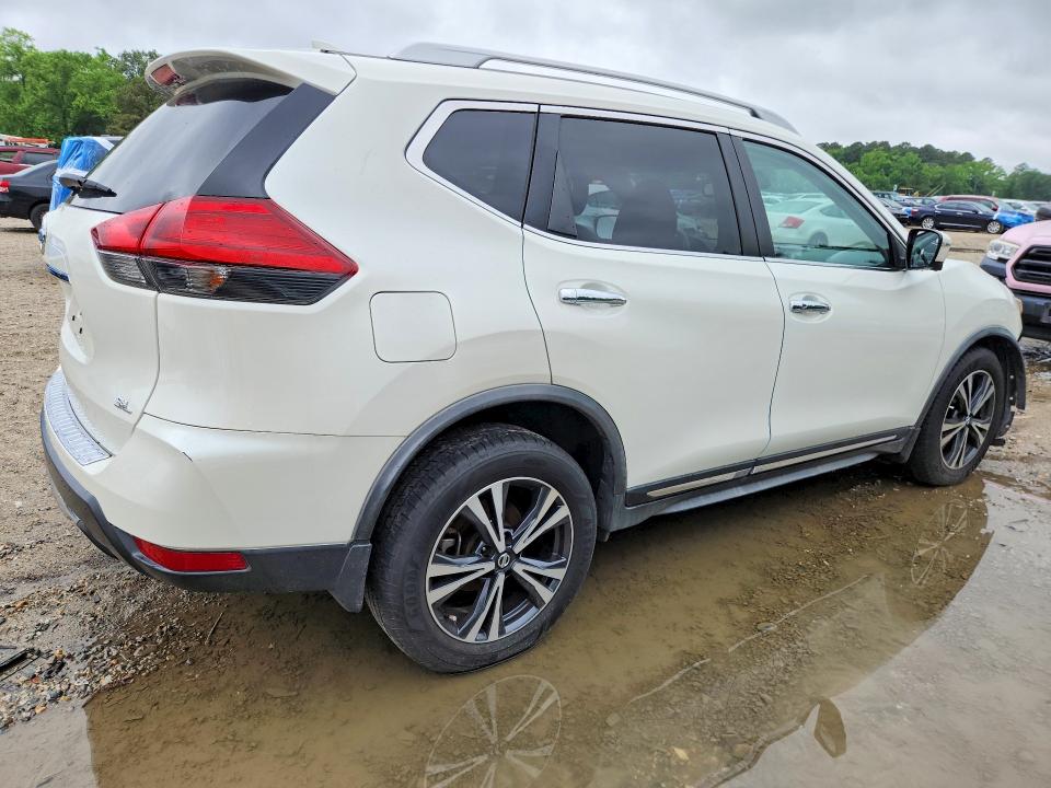 2017 Nissan Rogue VIN JN8AT2MT2HW405415 COPART salvage auction — FRONT END, VA - CERT OF TITLE - SALVAGE, sold $900 on 2026-07-28 (photo 3)