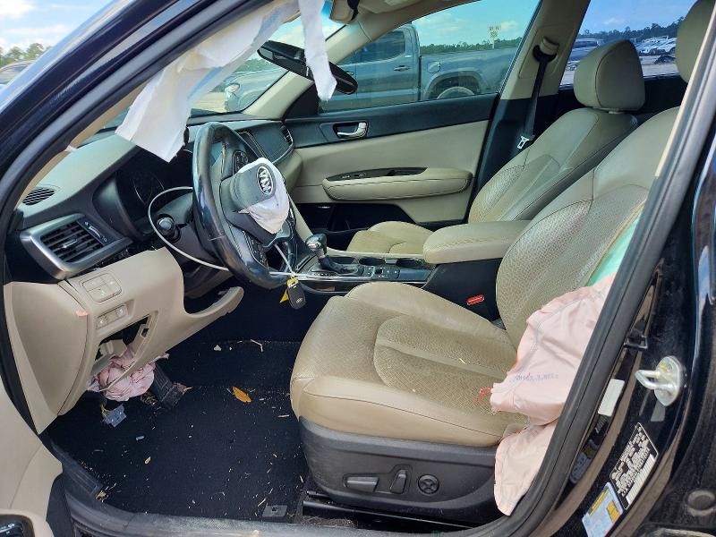 2017 Kia Optima VIN 5XXGU4L37HG172214 COPART salvage auction — FRONT END, TX - SALVAGE VEHICLE TITLE, sold $750 on 2026-07-24 (photo 7)