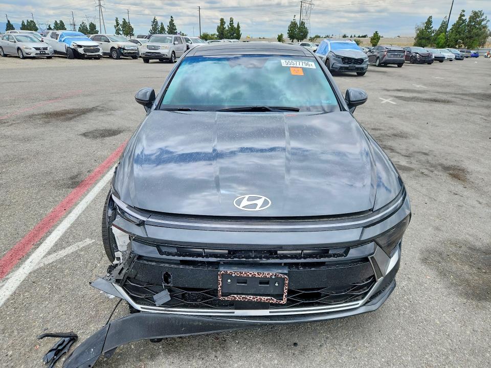 2024 Hyundai VIN KMHL14JA7RA352360 COPART salvage auction — FRONT END, Ca - Salvage Certificate, sold $150 on 2026-07-30 (photo 5)