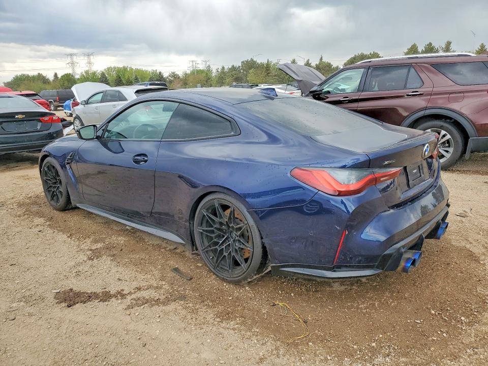2023 BMW M4 VIN WBS43AZ03PCM20306 COPART salvage auction — FRONT END, Il - Salvage Certificate, sold $26,250 on 2026-07-09 (photo 2)