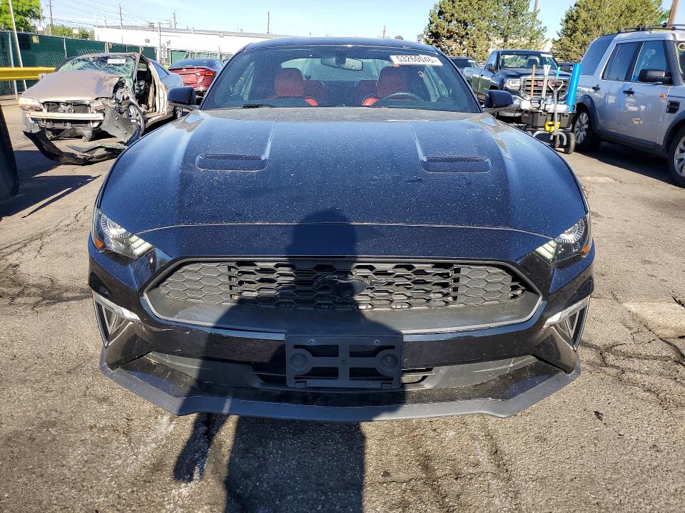 2019 Ford Mustang VIN 1FA6P8TH1K5195057 COPART salvage auction — REAR END, CO - PUBLIC - SALVAGE TITLE, sold $7,500 on 2026-07-02 (photo 5)
