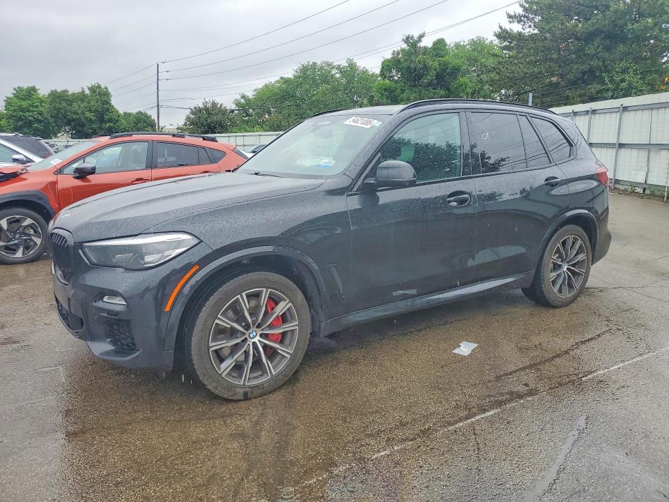 2021 BMW X5 VIN 5UXJU4C01M9F71043 COPART salvage auction — NORMAL WEAR, Mi - Certificate Of Title, sold $18,600 on 2026-07-29 (photo 1)