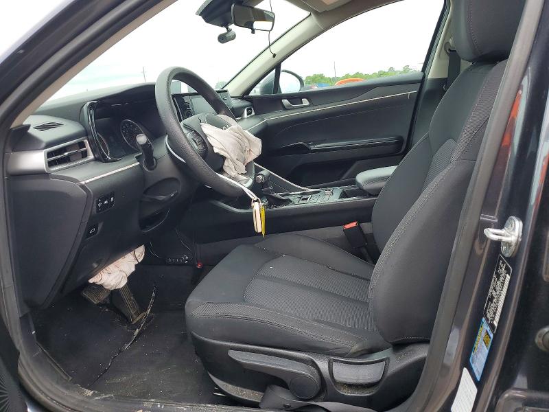 2022 Kia K5 VIN 5XXG14J25NG110020 COPART salvage auction — FRONT END, Tx - Salvage Vehicle Title, sold $2,600 on 2026-07-02 (photo 7)