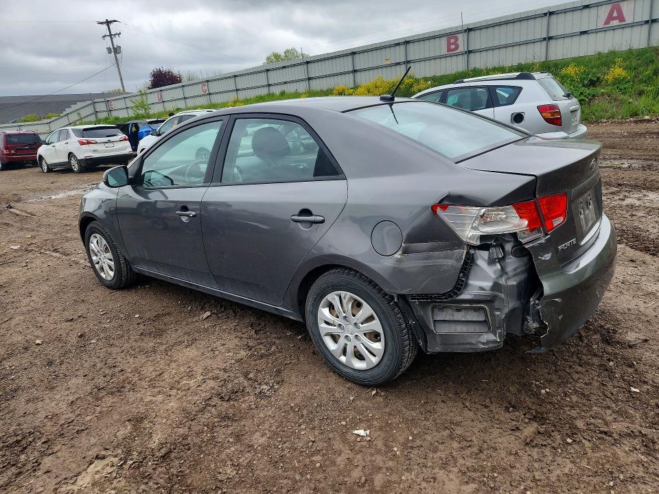 2013 Kia Forte VIN KNAFU4A27D5724117 COPART salvage auction — REAR END, Mi - Certificate Of Title, sold $475 on 2026-07-08 (photo 2)