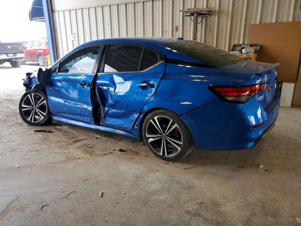 2023 Nissan Sentra VIN 3N1AB8DV2PY314464 COPART salvage auction — SIDE, Tx - Salvage Vehicle Title, sold $1,550 on 2026-07-24 (photo 2)