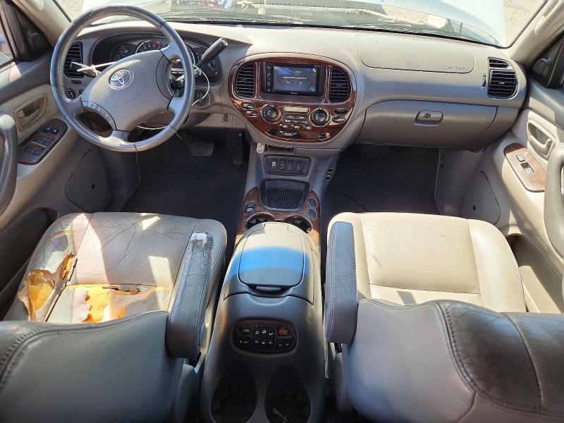 2005 Toyota Sequoia VIN 5TDZT34A05S242195 COPART salvage auction — REAR END, NC - SALVAGE CERTIFICATE OF TITLE, sold $1,250 on 2026-07-06 (photo 8)