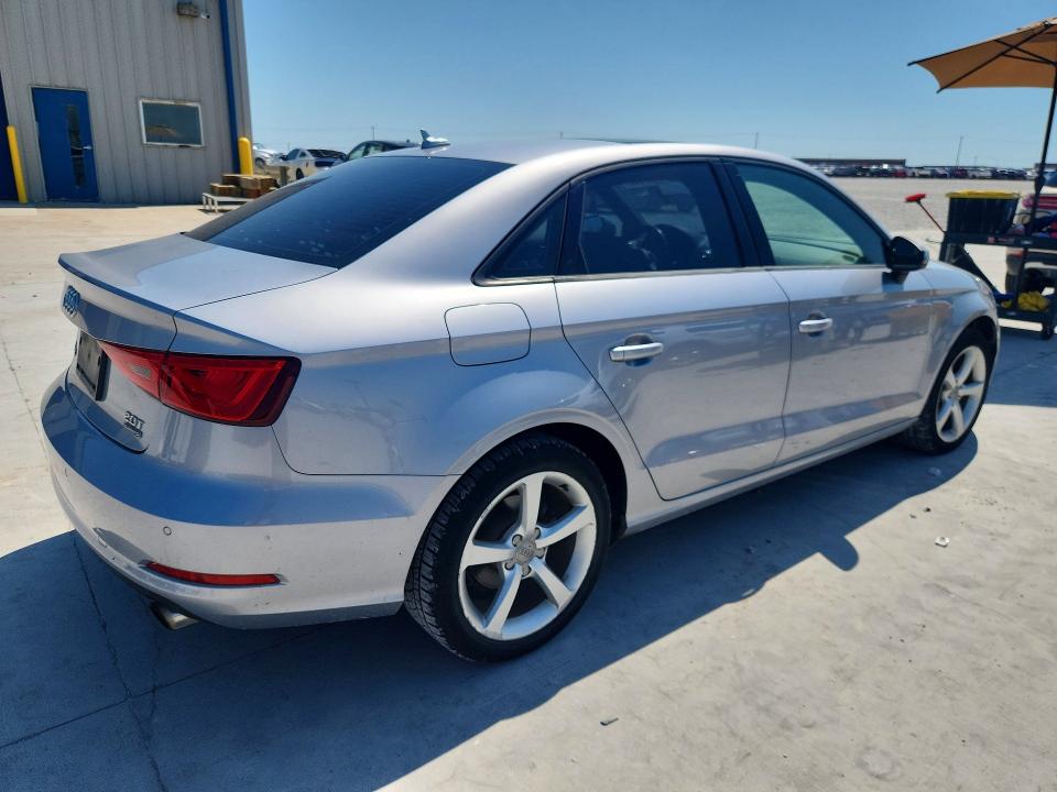 2016 Audi A3 VIN WAUB8GFF3G1105137 COPART salvage auction — HAIL, Tx - Certificate Of Title, sold $2,500 on 2026-07-24 (photo 3)