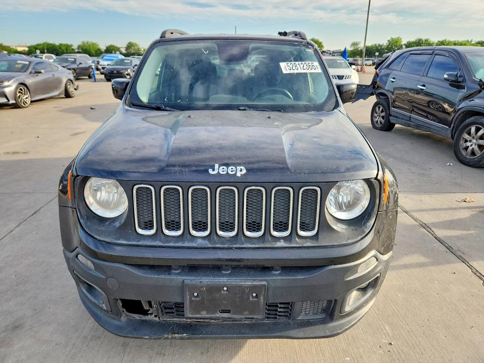 2015 Jeep Renegade VIN ZACCJABTXFPB27039 COPART salvage auction — HAIL, Tx - Certificate Of Title, sold $1,300 on 2026-07-02 (photo 5)