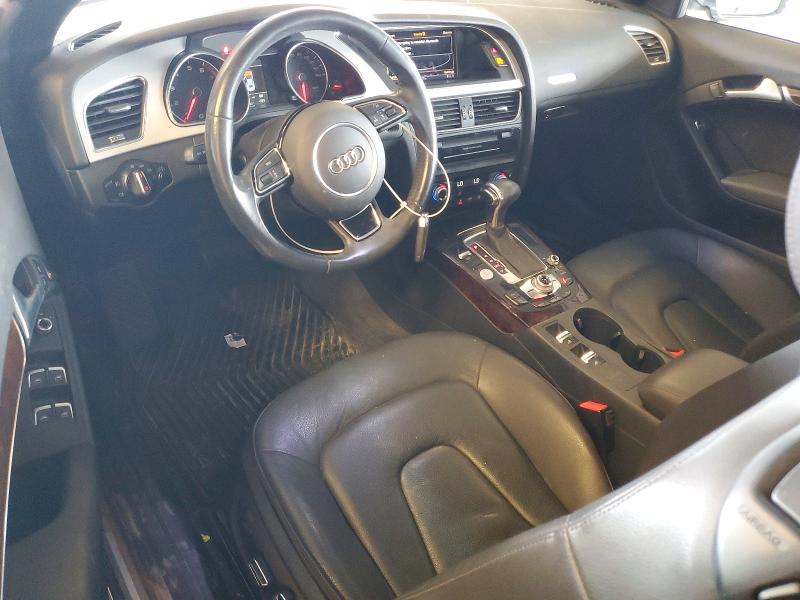 2022 Audi A5 VIN WAUMFAFH7FN007796 COPART salvage auction — FRONT END, Ca - Salvage Certificate, sold $1,250 on 2026-07-16 (photo 8)