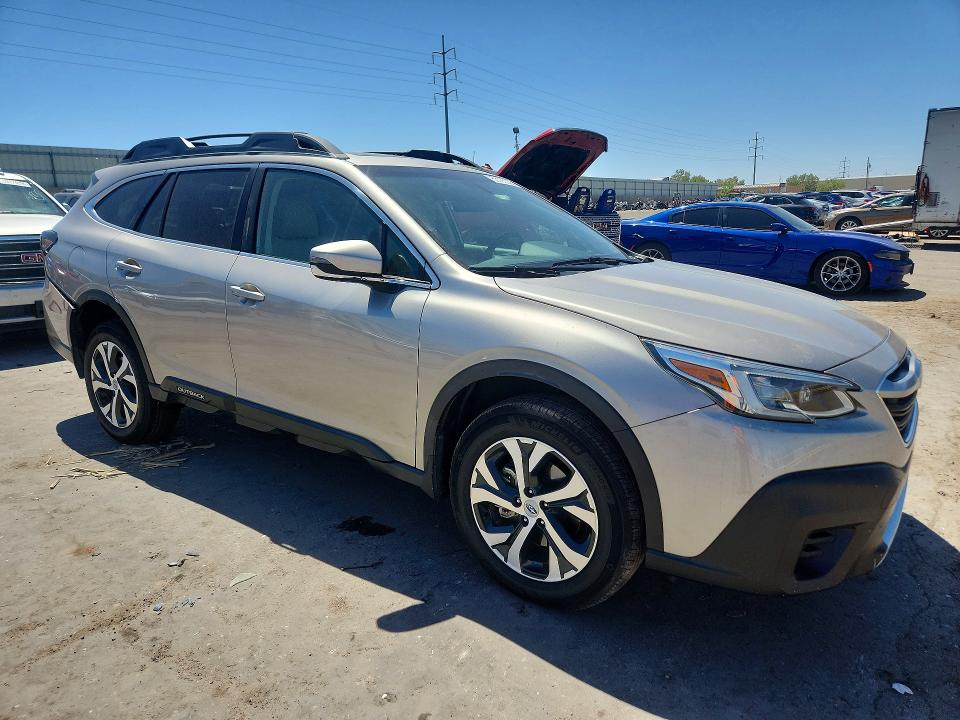 2020 Subaru Outback VIN 4S4BTANC5L3197285 COPART salvage auction — SIDE, Nm - Cert Of Title-Salvage, sold $2,250 on 2026-07-23 (photo 4)