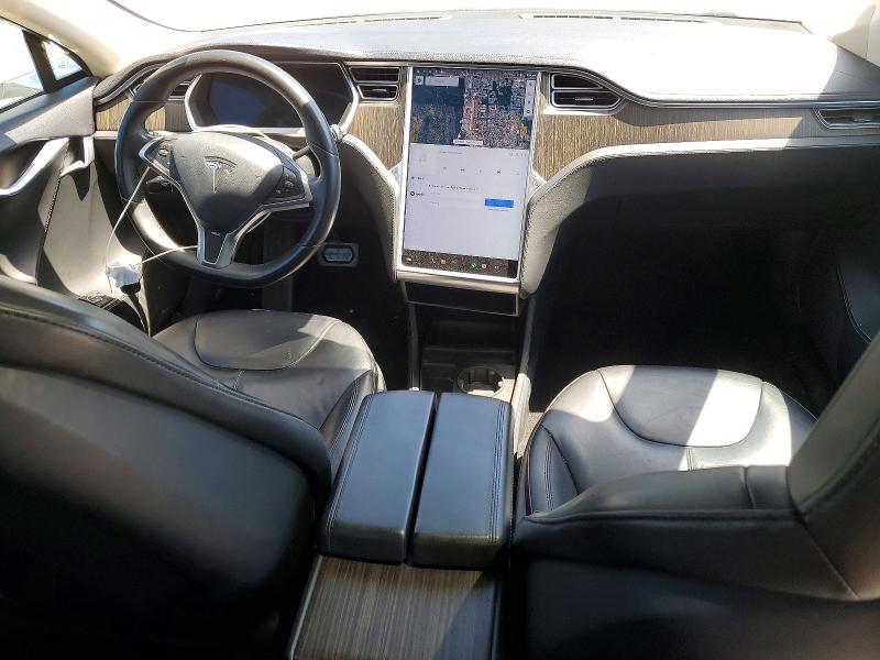 2014 Tesla Model s VIN 5YJSA1S1XEFP28791 COPART salvage auction — FRONT END, Az - Cert Of Title - Salvage, sold $3,900 on 2026-07-28 (photo 8)