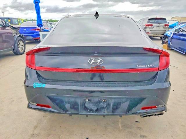 2021 Hyundai Sonata VIN 5NPEH4J25MH099686 COPART salvage auction — SIDE, Tx - Salvage Vehicle Title, sold $7,500 on 2026-07-16 (photo 6)