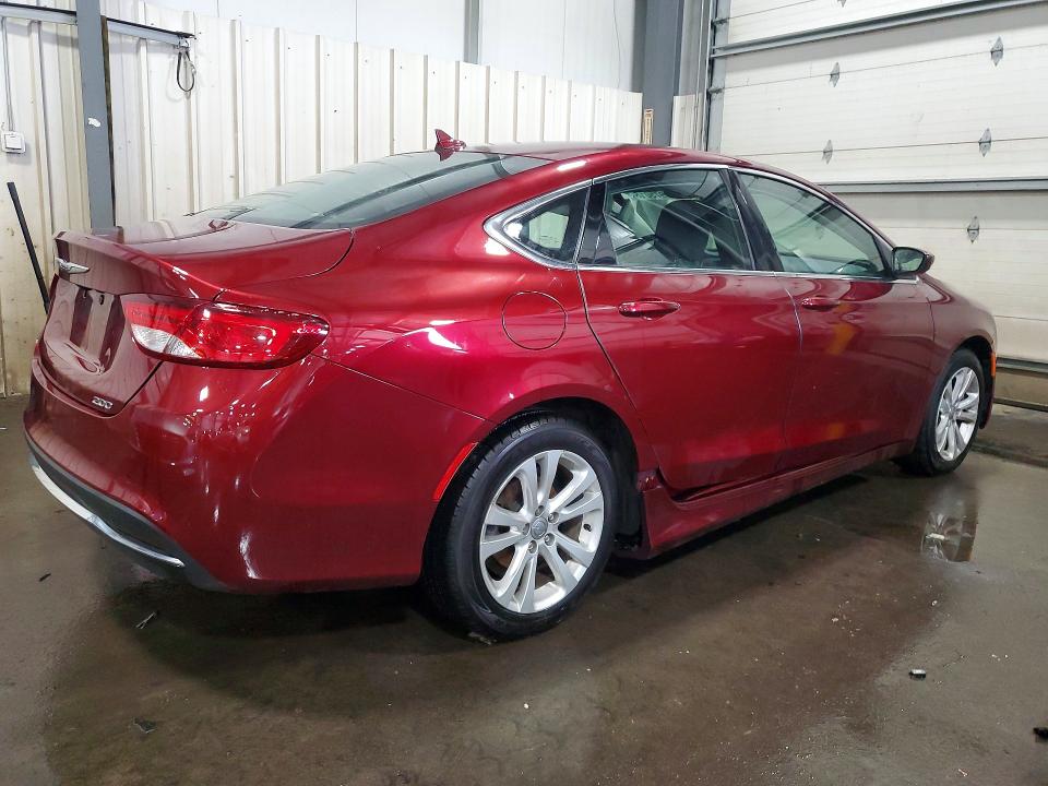 2015 Chrysler 200 VIN 1C3CCCAB9FN729281 COPART salvage auction — FRONT END, Mn - Cert Of Title-Salvage, sold $1,350 on 2026-07-09 (photo 3)